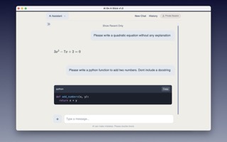 User interface